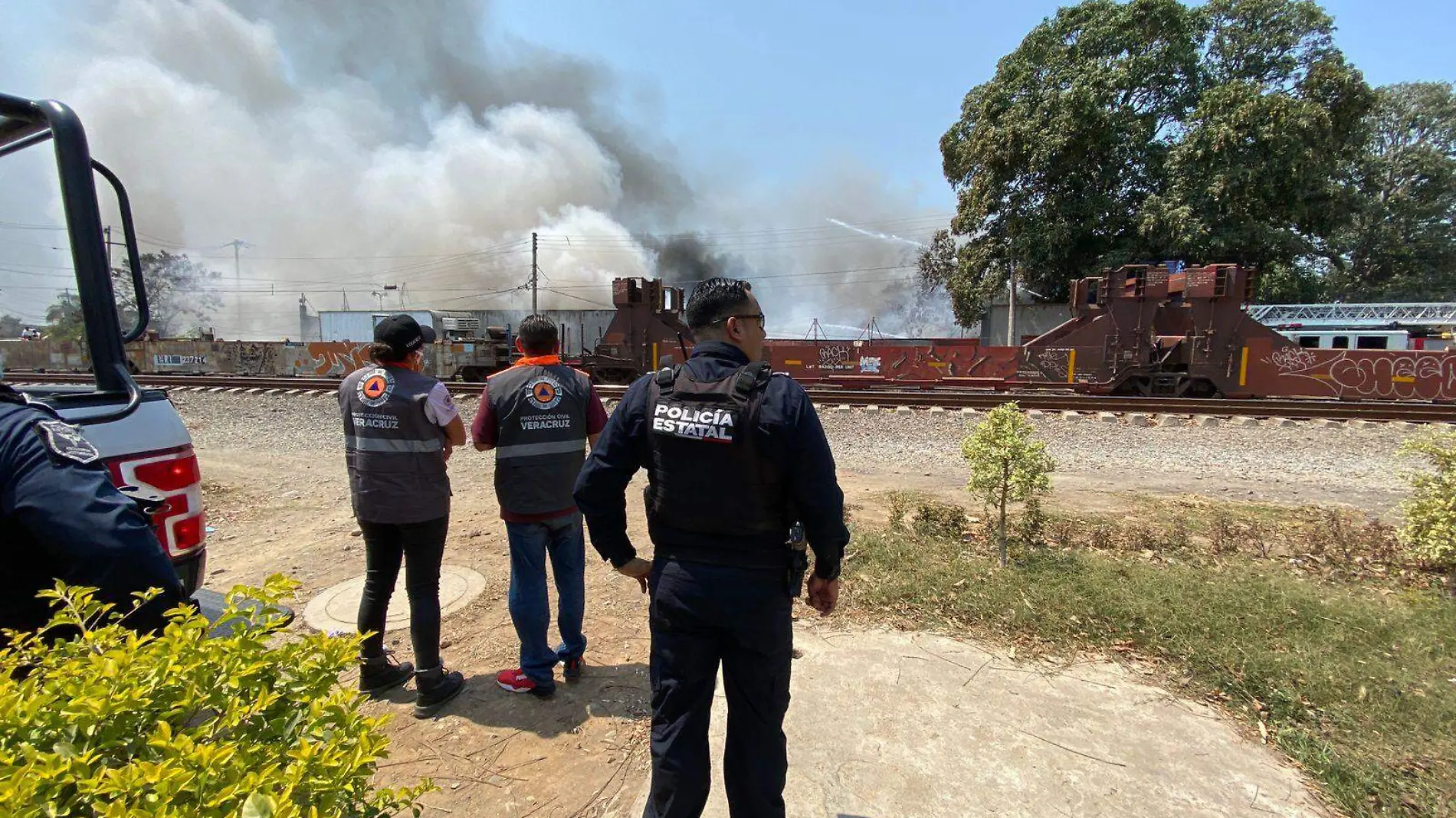 Incendio Bodega Puente Nacional